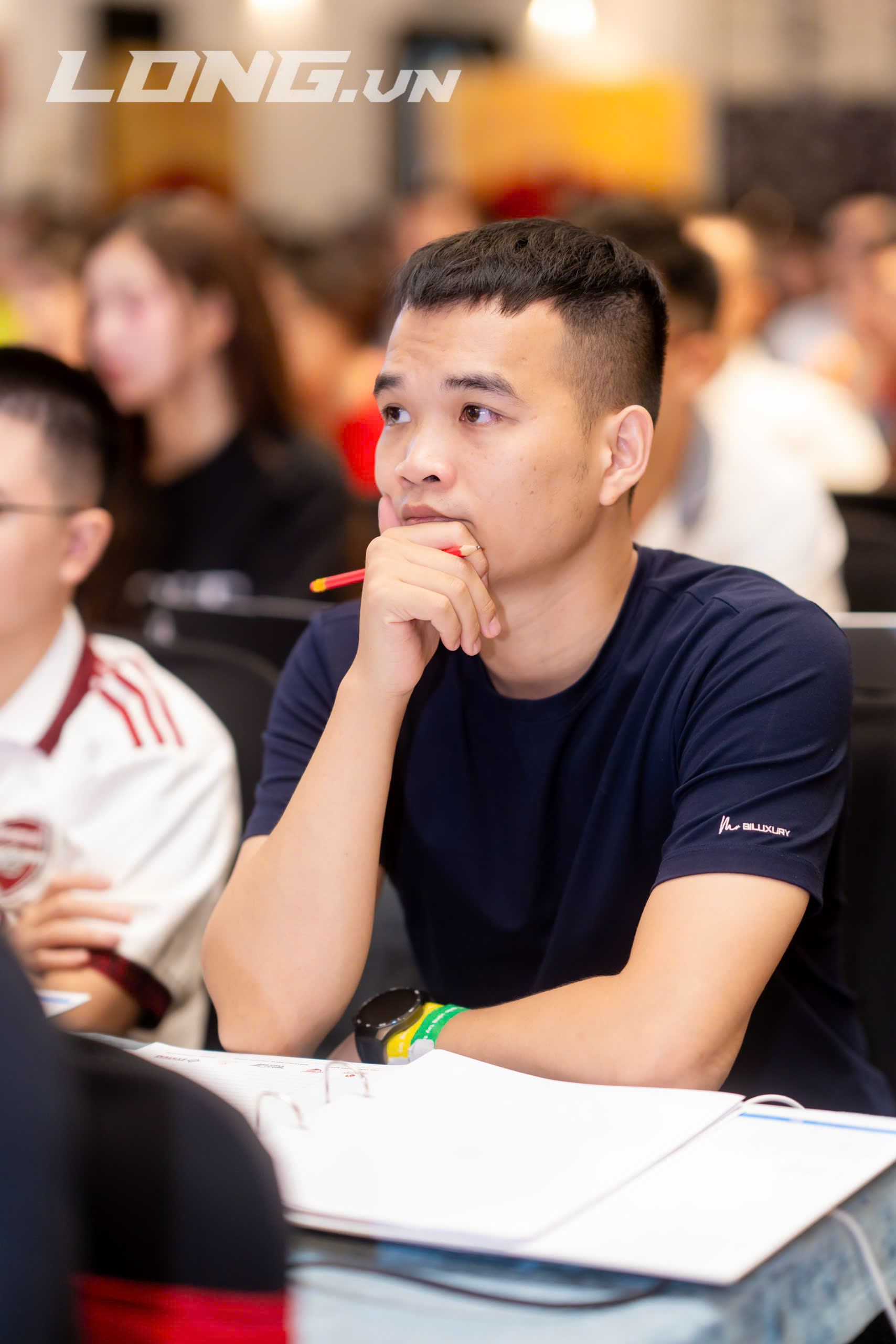Ảnh Dương tại lớp học IPS do tác giả cung cấp